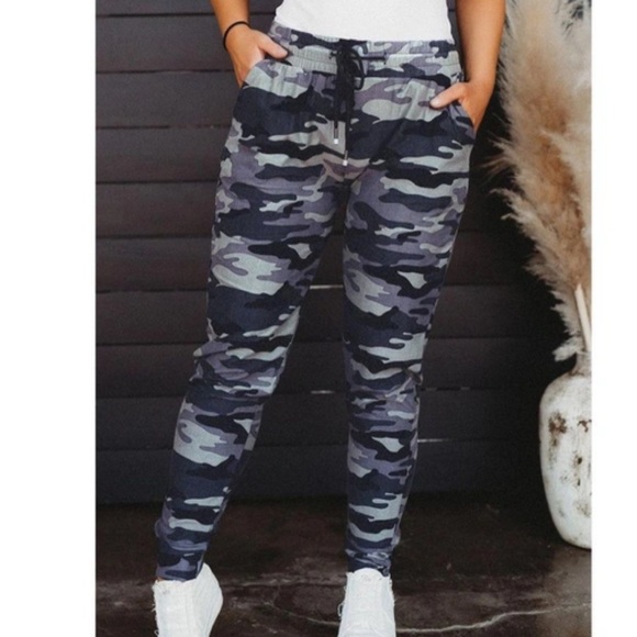 Bluelayne Boutique Pants - Camo joggers
